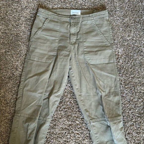 Du/er 28 x 28 Brown/Green Jogger Pants - Picture 2 of 8